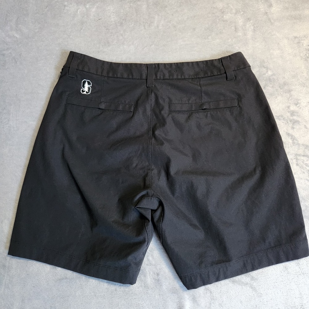 Lululemon Commission Short 7" Warpstreme Black Stanford University Tree Men's 30